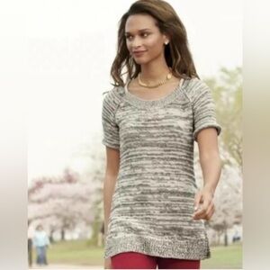 CAbi 973 Marled Pullover tunic sweater
